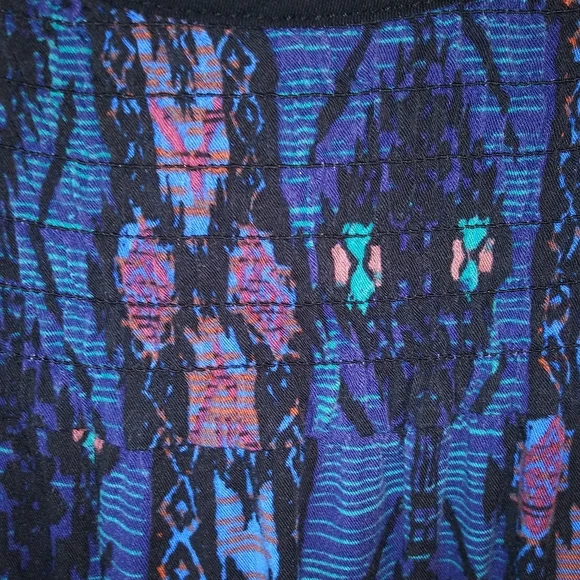 Forever 21 Aztec Smocked Top - Picture 2 of 4